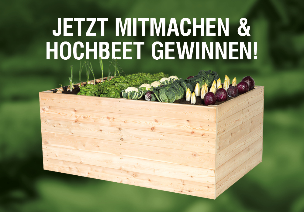 Hochbeet aus Lärche