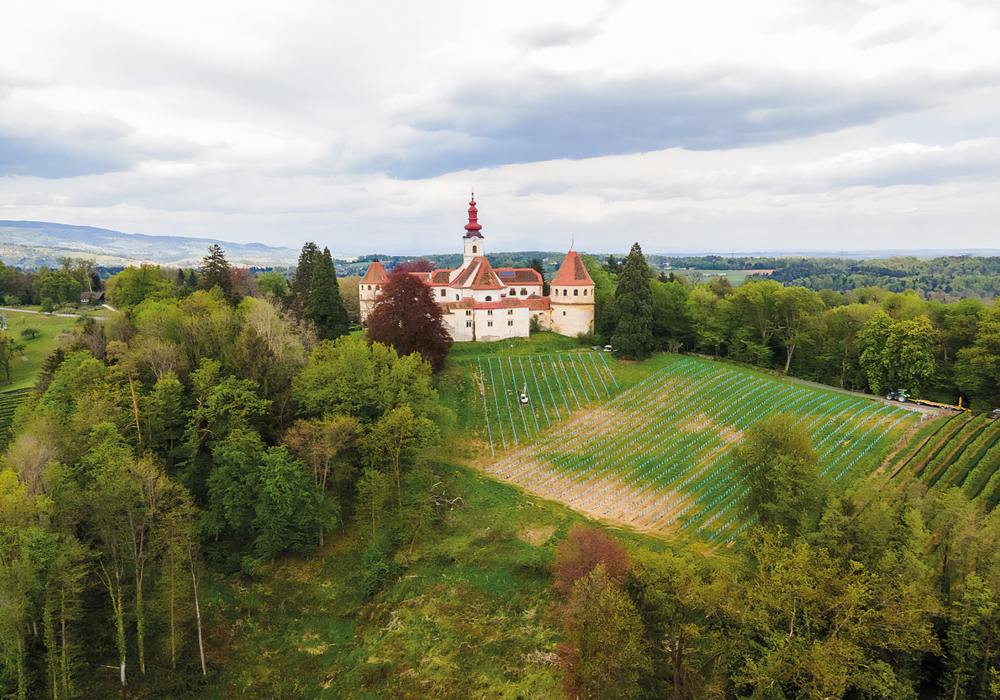 Schloss Hollenegg ist bekannt für die Förderung von Designern