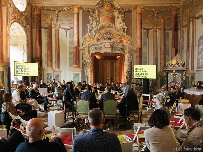 Zehn Jahre Österreichische Designgespräche auf Schloss Hollenegg.