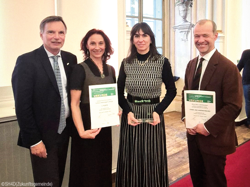 Schloss Hollenegg und Marktgemeinde Schwanberg im Rahmen "Zukunftsgemeinde Steiermark" ausgezeichnet.